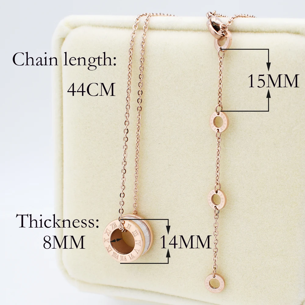 Новая мода кулон римское ожерелье с буквенными подвесками для женщин из
