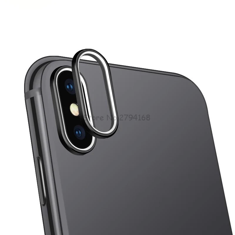 TANZ Rear Camera Lens Protective Ring Cover Protector Protection For iPhone x ten 10 Metal Case Luxury Mobile Phone Accessori |