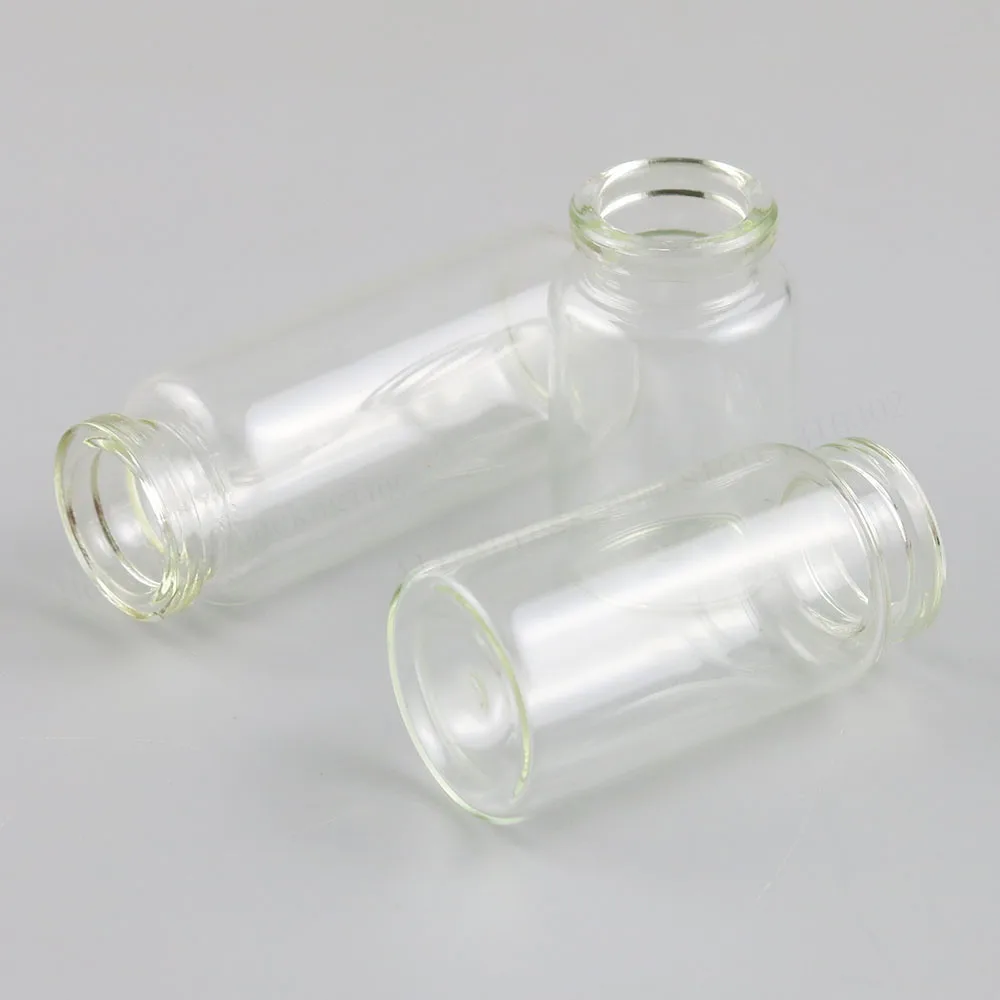 30x10 15 20 25 30 40 55 прозрачная стеклянная бутылка с деревянной пробкой 1oz 1/2oz