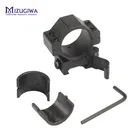 1 пара MIZUGIWA 30 мм25,4 мм 1 дюйм быстросъемное кольцо-адаптер для прицела 20 мм крепление для прицела планка Вивера Пикатинни фонарик