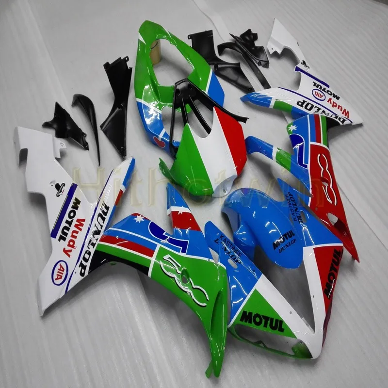 Мотоцикл Пластик Крышка для YZF R1 2004 2005 2006 полные комплекты обтекателей YZFR1 04 05 06