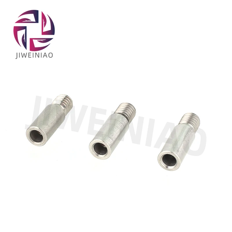 JIWEINIAO V6 Dual Hotend J-head Throats Тепловой разрыв для 1,75/3,0 мм/4,1 мм обновление нити 2 в 1 из горла 3d части принтера F1