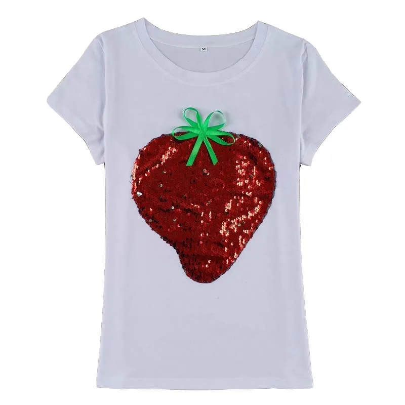 2019 Новое поступление Летняя футболка для мальчиков с принтом клубники хлопок