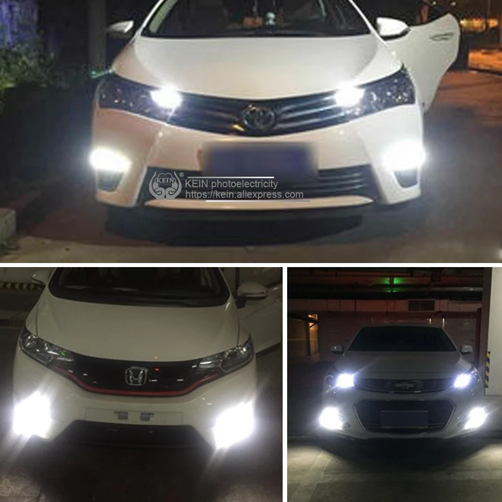 KEIN 4 шт. H1 led 5630 10smd 12v авто высокого Мощность туман светильник дневные ходовые огни