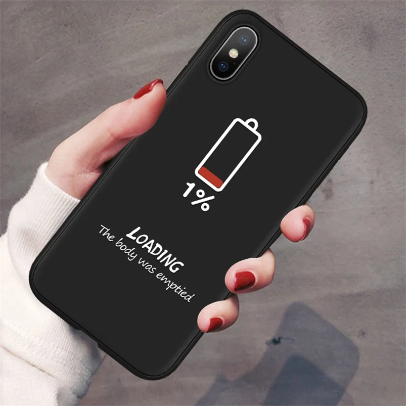 meidian Черный чехол для телефона для iPhone 7 Plus 11 Pro XS Max XR Мягкая силиконовая задняя накладка из ТПУ чехол для iPhone X 7 8 6 6S Plus 5 5S SE матовый чехол - Цвет: meidian