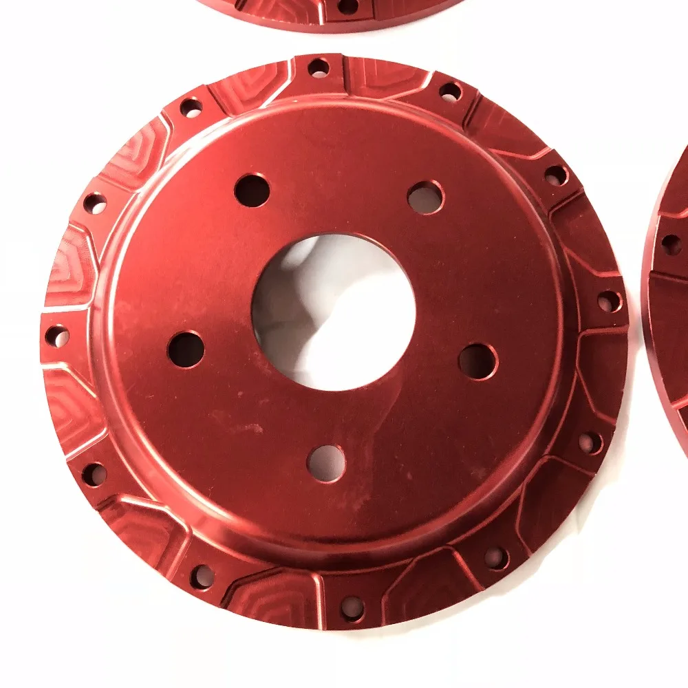 Jekit пользовательский Красный цвет сплав Центральная крышка дизайн для 6 горшков