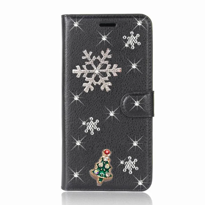 Шикарные кожаные чехлы для Nokia 3 1 + флип-кошелек с отделением карт чехол алмазным