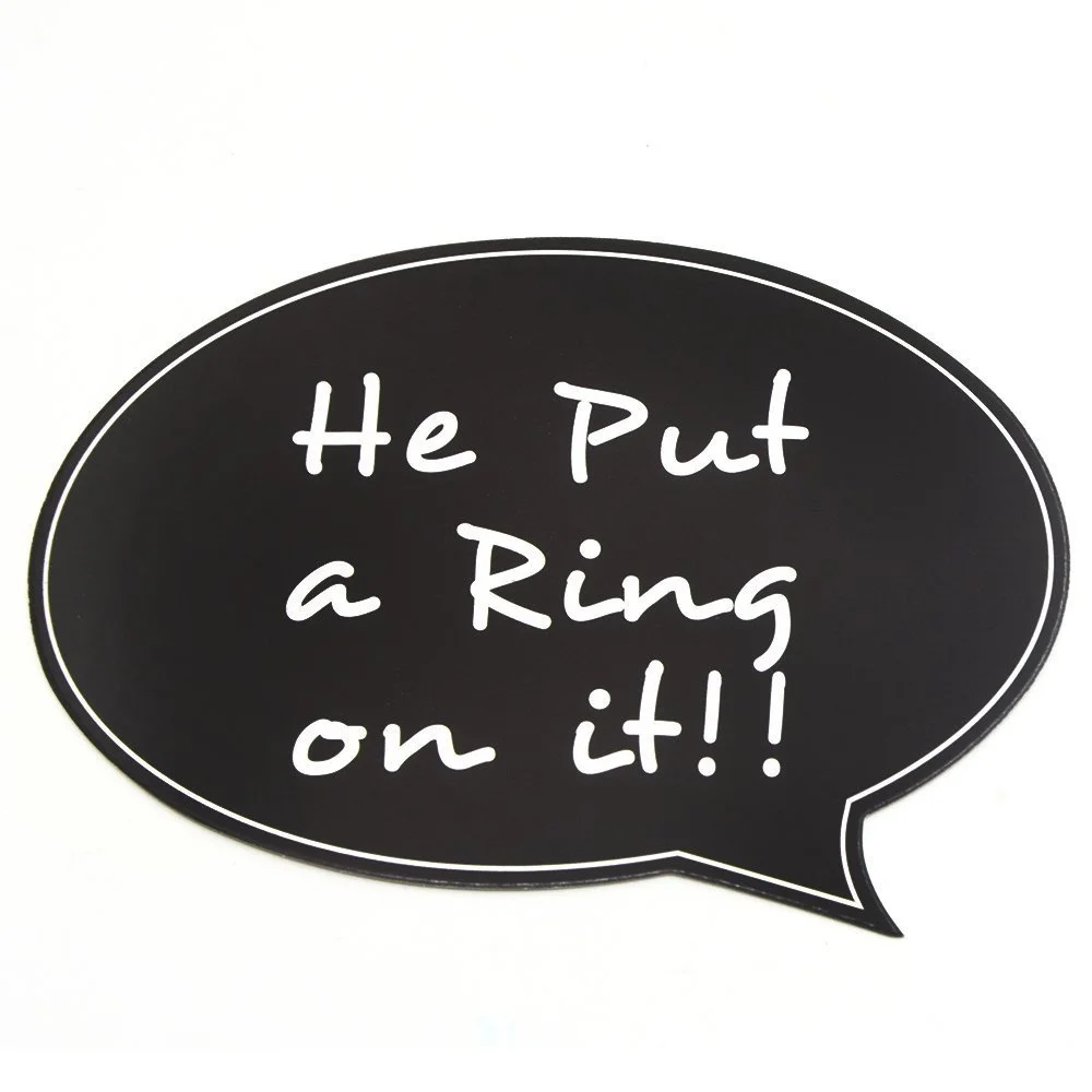 Фото стенд реквизит только что замужняя Photo Booth Команда Невеста жених Свадебная
