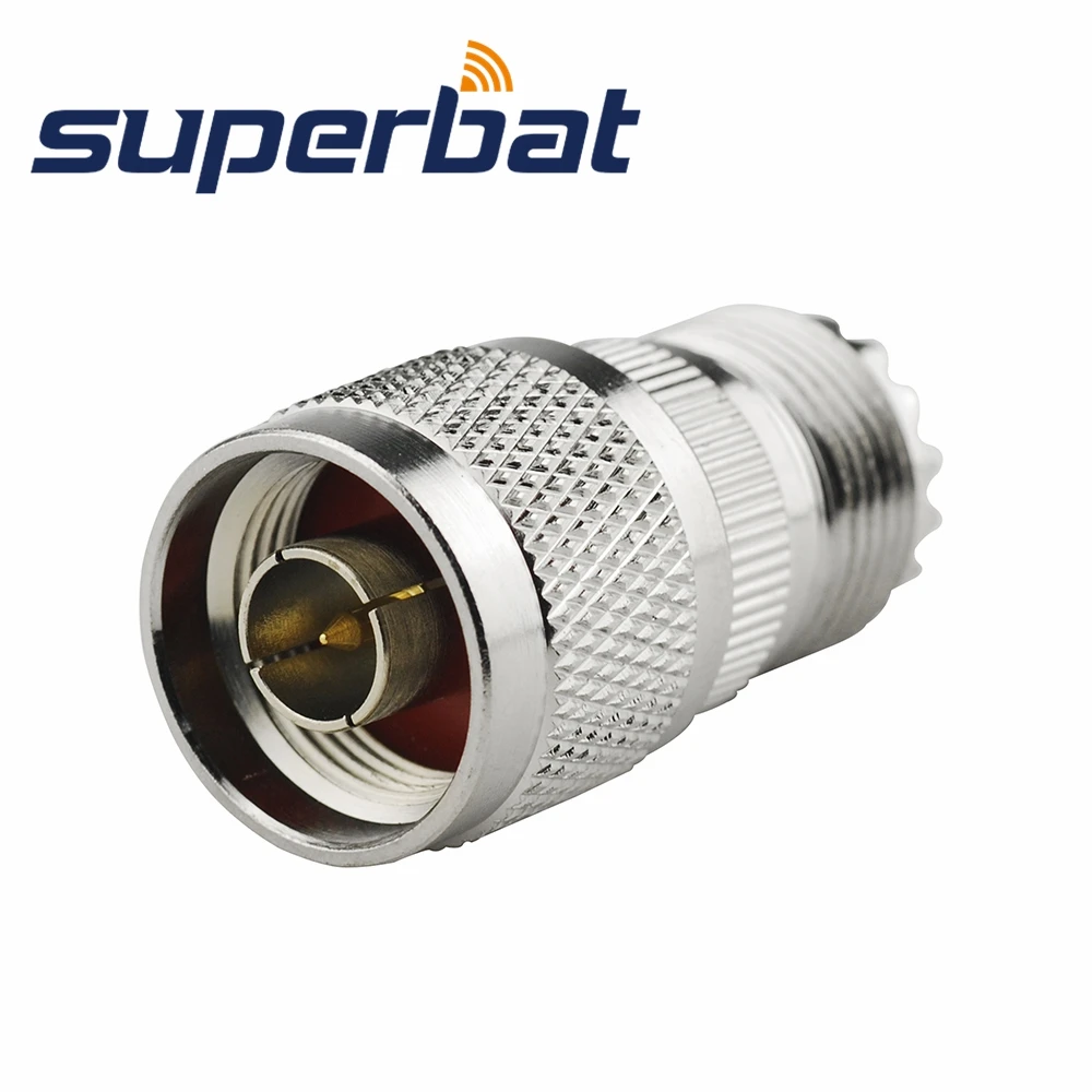 Superbat N UHF адаптер штекер к SO 239 Jack прямой RF коаксиальный разъем|plug adapter connector|plug