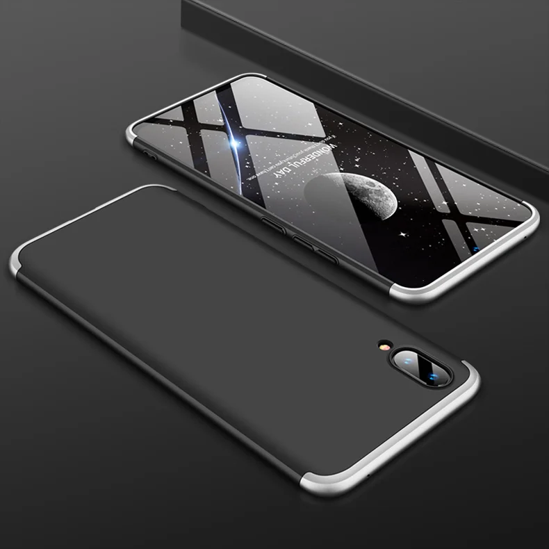 VIVOV11 360 градусов Полная защита Жесткий Чехол для VIVO V11 задняя крышка противоударный чехол для VIVO V11 чехол+ стеклянная пленка для VIVO V11