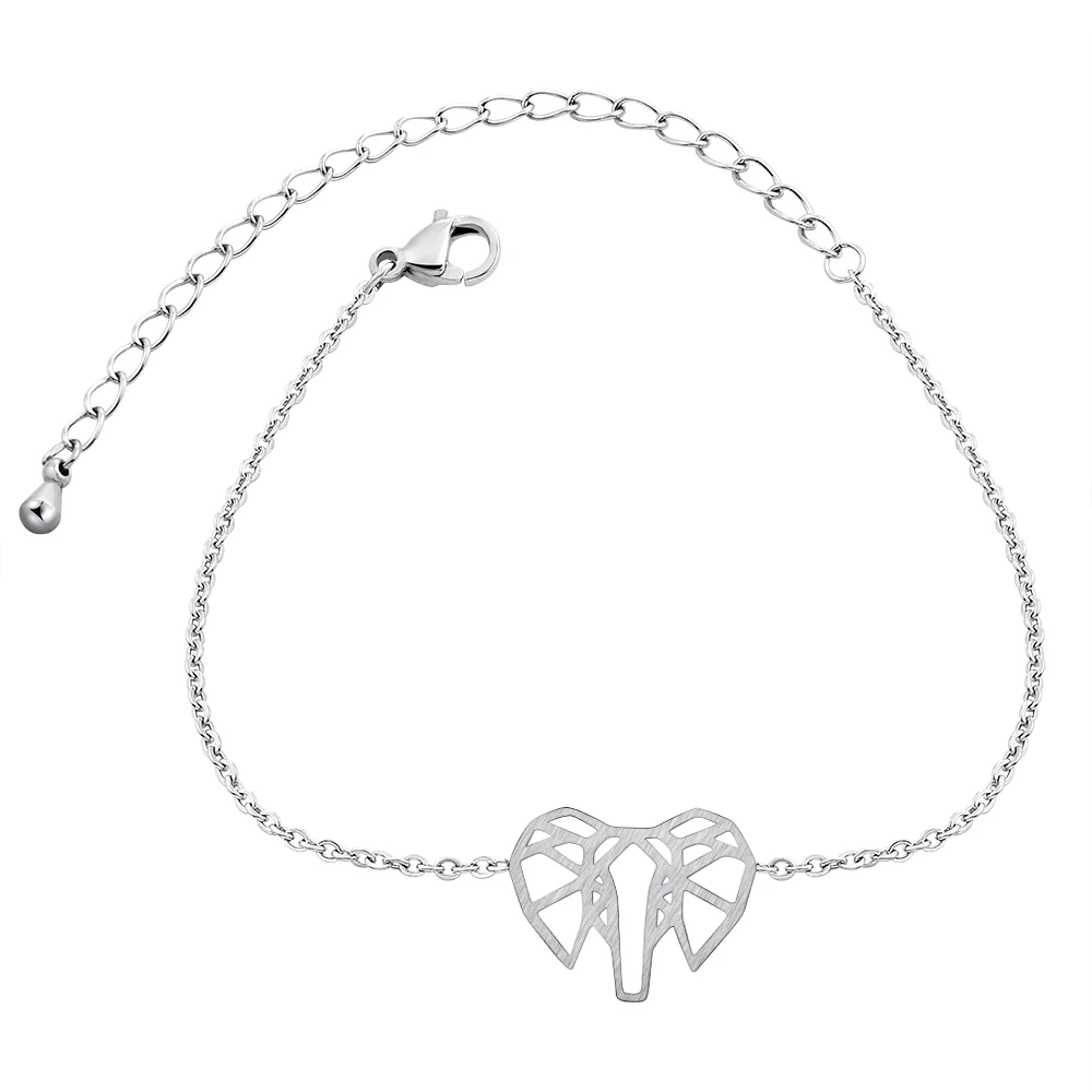 Fortnit подвеска счастливый оригами Слон Подвески Браслеты для женщин ювелирные