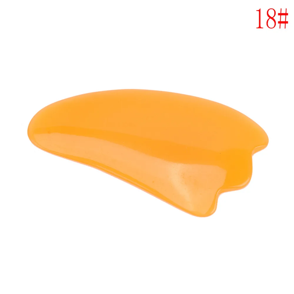 Новинка 1 шт. традиционный натуральный каучук Gua Sha для лица спа массажа тела