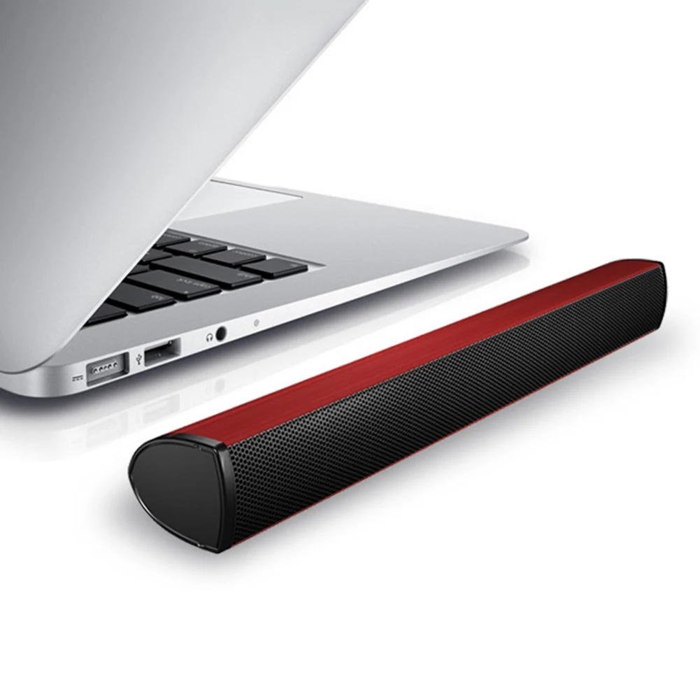 IKANOO N12 портативный ноутбук/компьютер/ПК динамик сабвуфер USB Саундбар звуковая панель палка музыкальный плеер динамик s для планшета