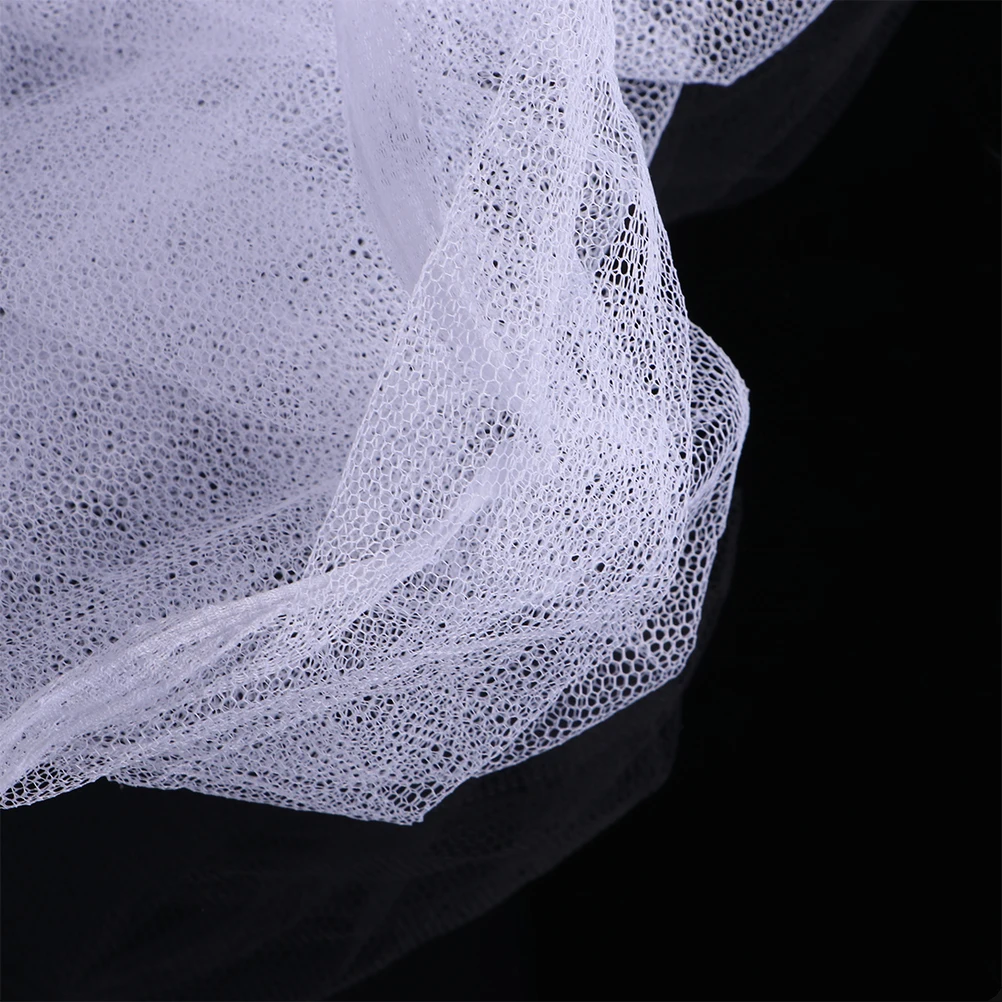 European Style 4 Corner Post Bed Canopy Mosquito Net Full Netting Bedding 190x210x240cm (White) | Дом и сад