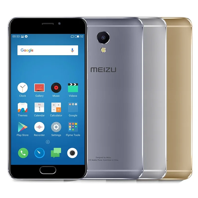 Оригинальный Meizu M5 note Глобальной прошивки 4 ГБ RAM 64 ROM Мобильного Телефона Helio P10 Octa