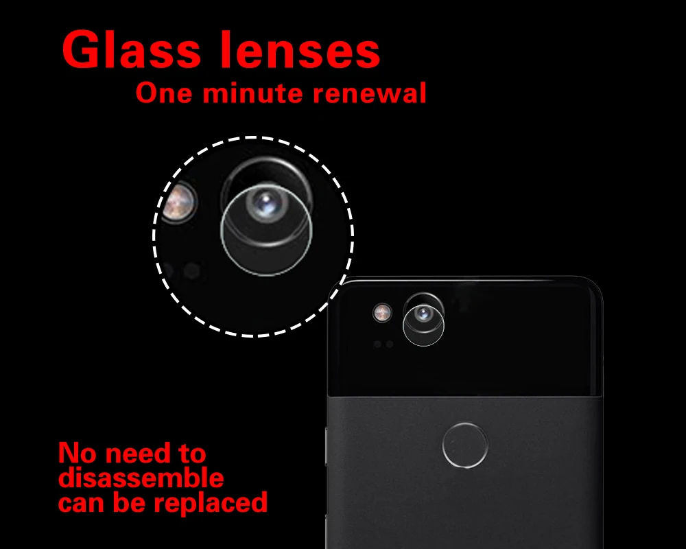 HD Задняя камера Объектив Закаленное стекло пленка для Google Pixel 2 5 0 &quotЗадняя