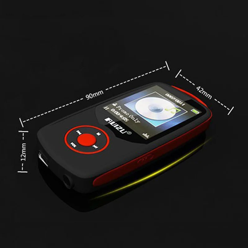 Оригинальный MP3-плеер RUIZU X06 Bluetooth 8 ГБ TFT ЖК-экран 1 дюйма диктофон без потерь FM Hi-Fi