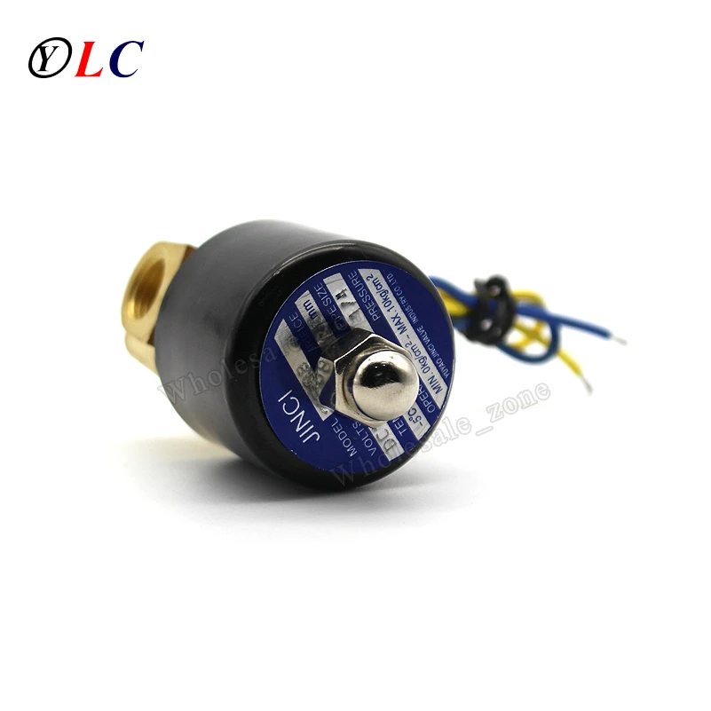 Новый Электрический электромагнитный клапан постоянного тока 12 В 1/4 'для