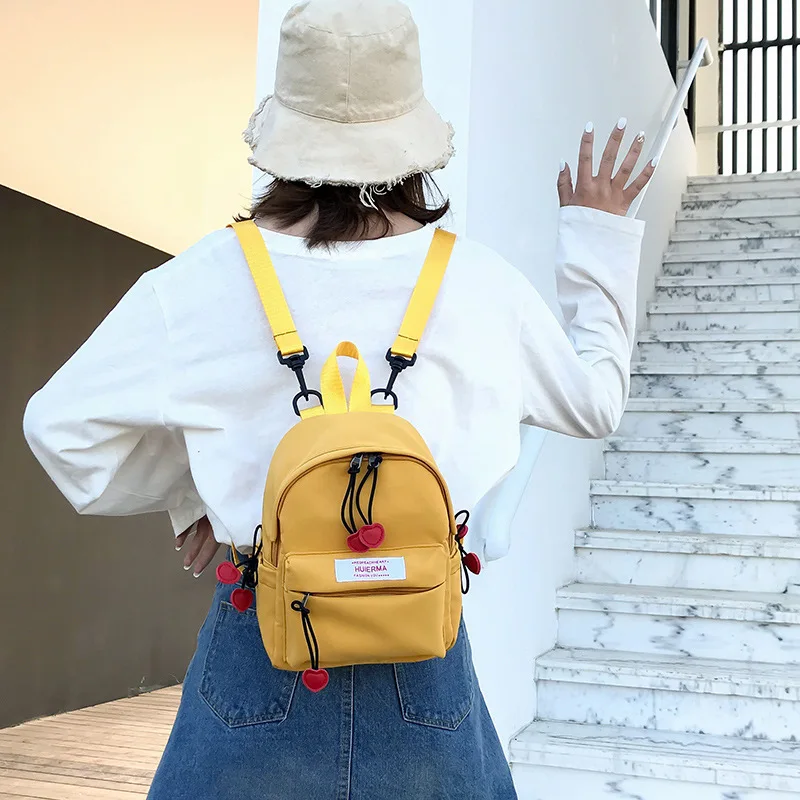 2019 Женский мини рюкзак в Корейском стиле Высококачественная тканевая сумка