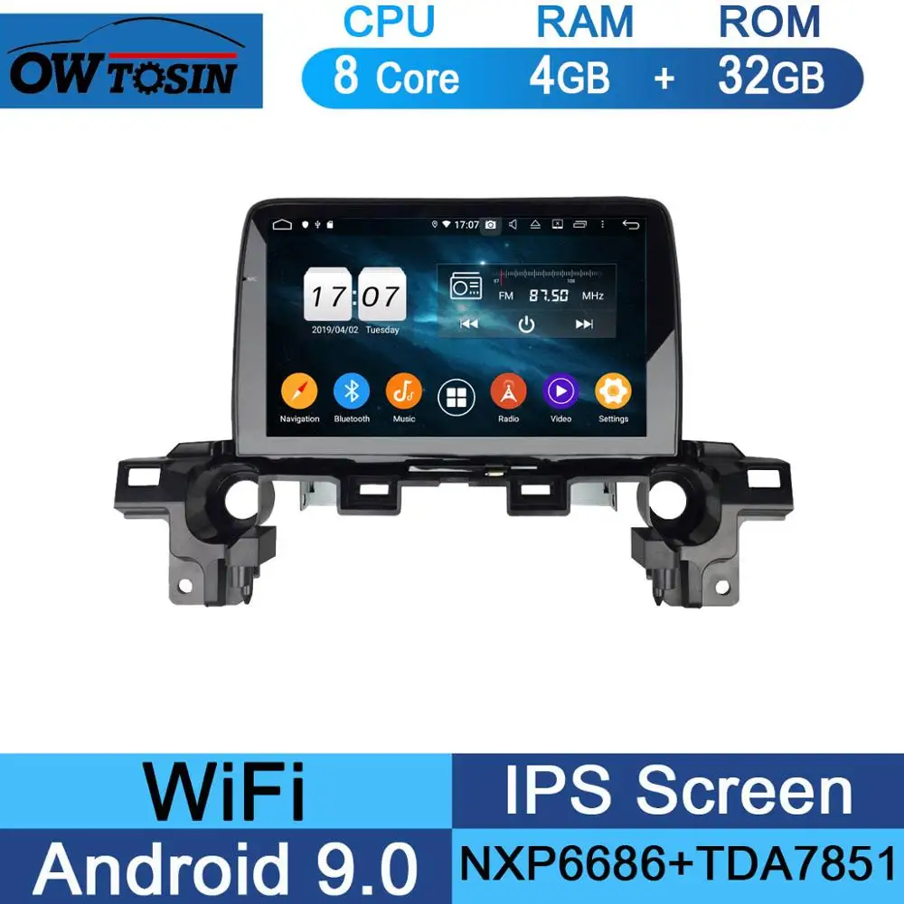 32G " ips Android 9,0 8 ядерный 4G+ 64G Автомобильный мультимедийный плеер для Mazda CX-5 CX5 CX 5 Parrot BT gps навигация радио - Цвет: 32G