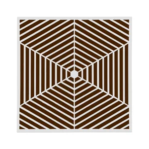 13*13 паутина ПВХ Многослойные трафареты для Diy раскраска для скрапбукинга, трафарет для рисования, домашний декор diy и т. Д. Изображение продукта