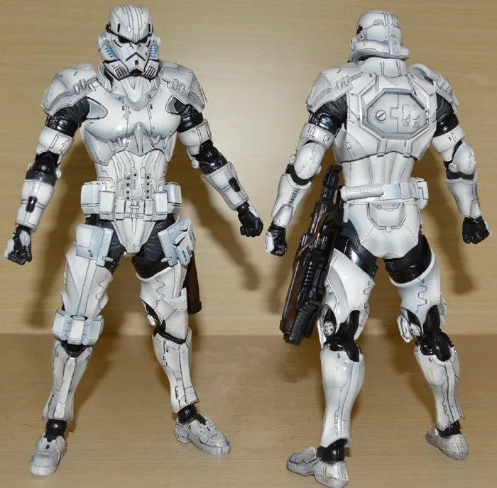 Оригинальная экшн фигурка Star Wars искусство коллекция Имперского штурмовика Kai