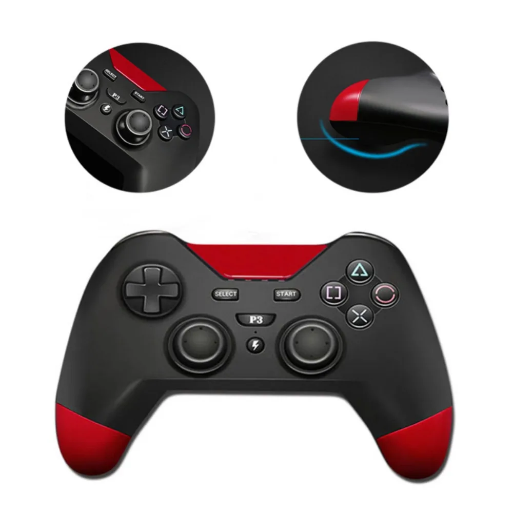 Беспроводные Геймпады Bluetooth для PS3 игровой контроллер SIXAXIS С вибрацией Playstation 3 и