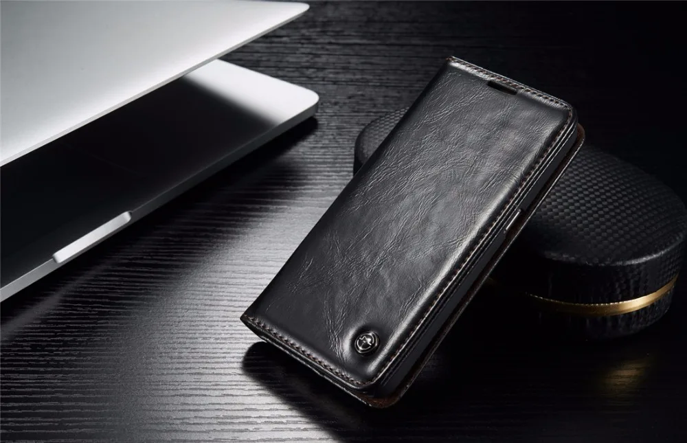 Чехлы CaseMe для телефонов samsung Galaxy S8 S7 Edge, Роскошный кожаный флип-чехол с подставкой для samsung S 8 7 S7edge, Магнитный кошелек, сумки