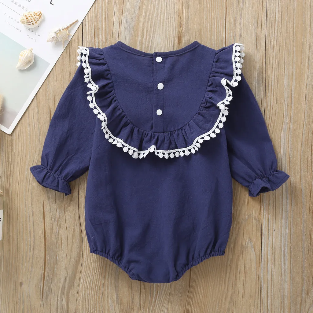 Зимние комбинезоны для маленьких девочек осенняя одежда новорожденных принцесс