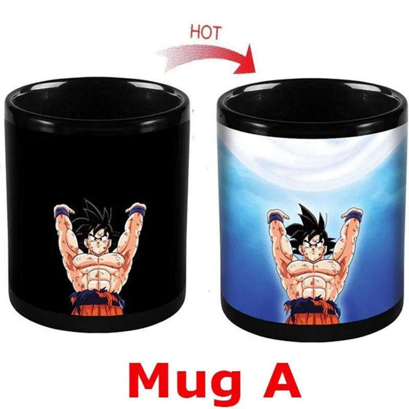 Меняющая цвет кружка Dragon Ball Z Сон Гоку кофейная чай Молочный КОПО термореактивная