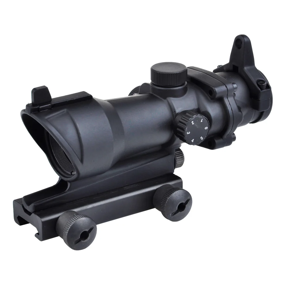 Прицел ACOG Тип 1x32 красный и зеленый точка прицел без маркировки с QD креплением 20 мм