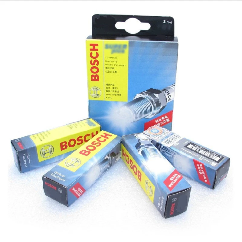 4 шт./лот BOSCH Стандартная автомобильная свеча зажигания FR8DCX+ для Бора салон(2004-2006) GP салон(2006-2008) автозапчасти