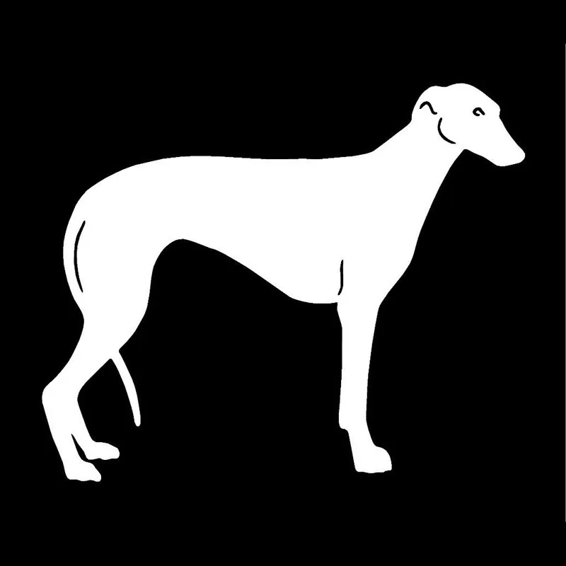 Классические наклейки HotMeiNi Greyhound 15 5*12 7 см с животными | Автомобили и мотоциклы