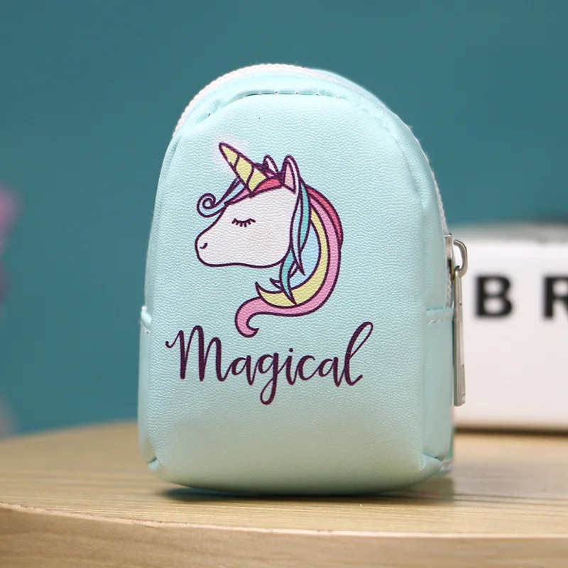 Кошелек с монеткой My Little Pony милый рисунок единорога кошелек с картинками для женщин девочек Студенческая удобная кожаная сумка для хранения pu