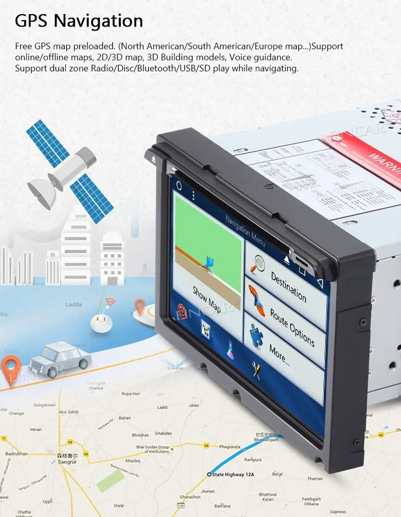 Eincar 8 &quotAndroid 7.1 стерео головное устройство для Hyundai GPS навигации Радио аудио