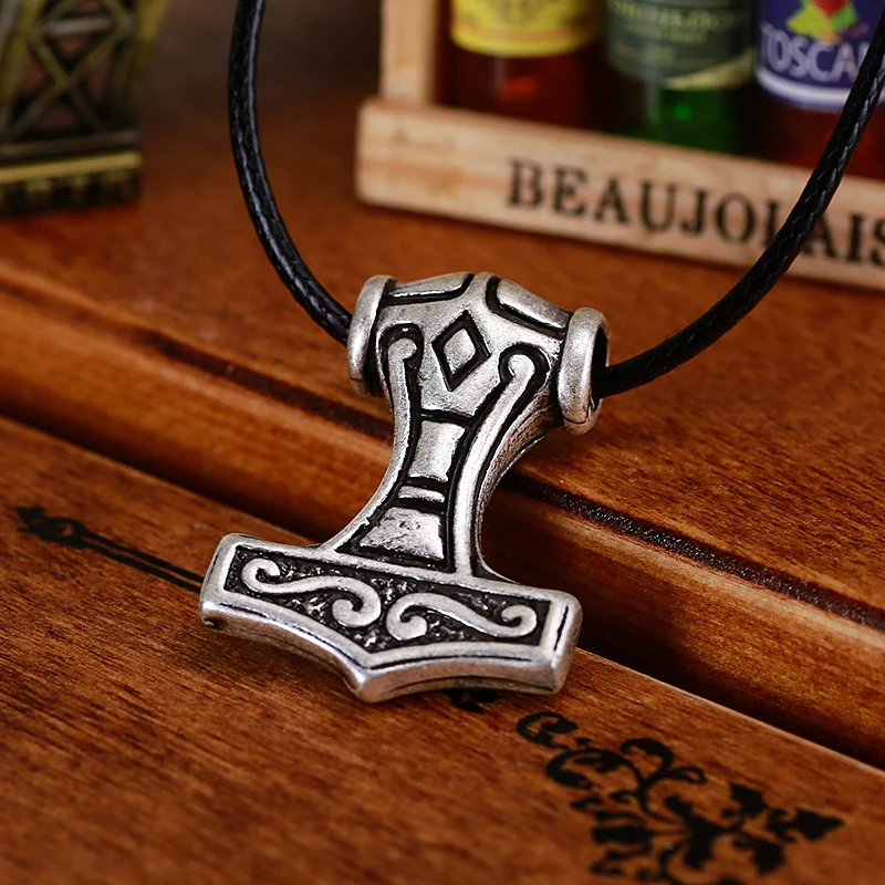 1 шт. кулон молоток древнее племя этнический Mjolnir коробка амулеты и талисманы