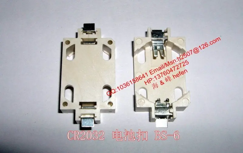 HIKOCHI BS-2032-6 SN CR2032 CR2025 CR 2016 BS-6 SMD сотовый держатель батареи | Электроника