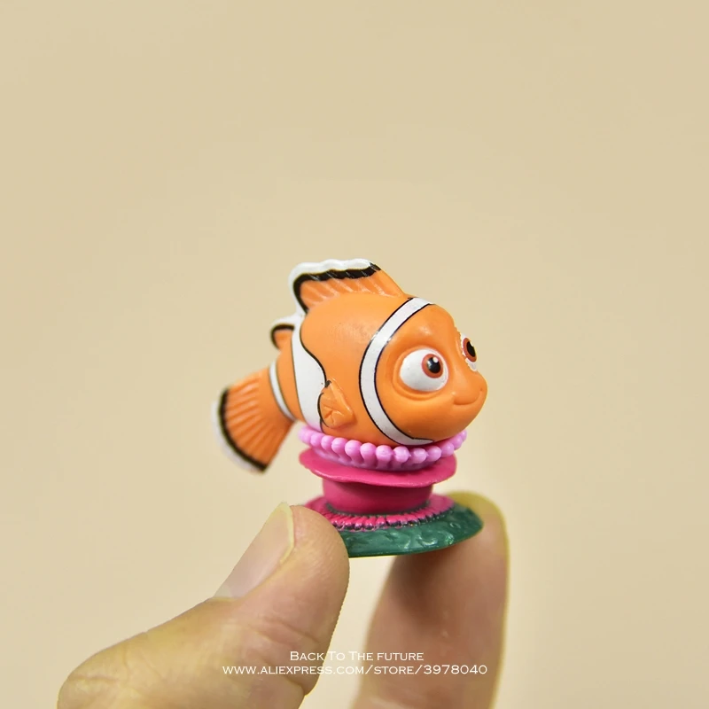 

Disney Finding Nemo Dory 3 styles 3-5cm mini PVC Action Figure Posture Model Anime Collection Figurine Toys model for children