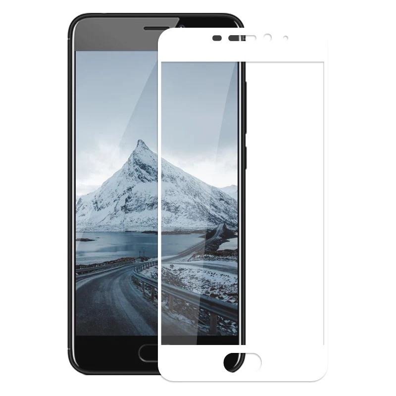 3D 9H полный закругленный протектор экрана для Meizu M6 Mini 0 3 мм ультратонкий защитный