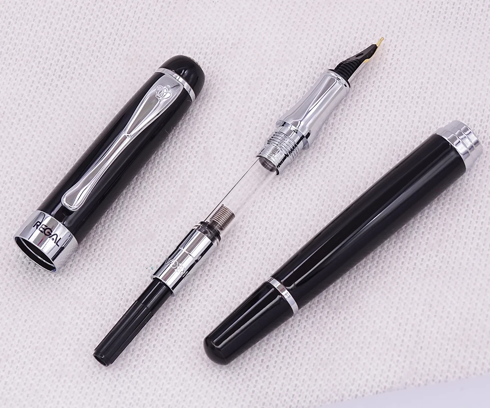 Ручка перьевая металлическая медная со средним наконечником 0 7 мм | Канцтовары