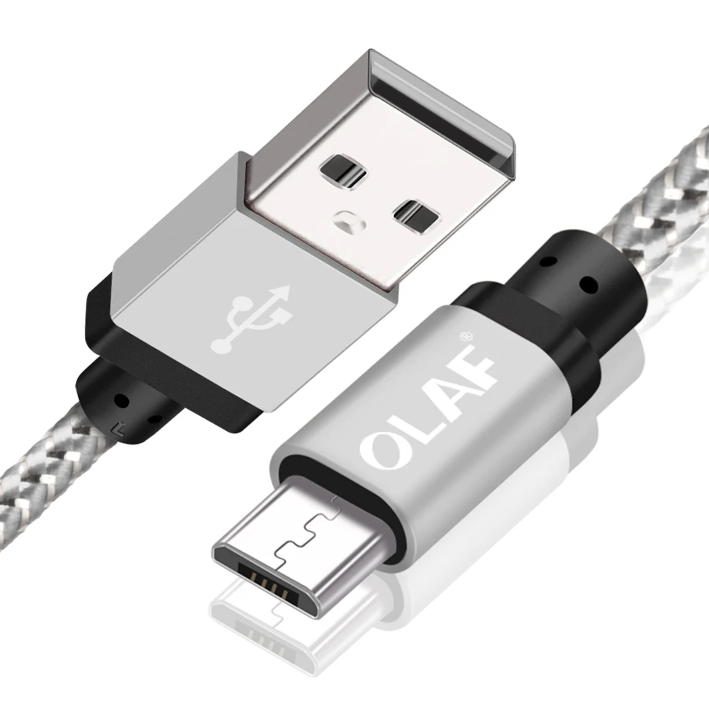Олаф микро USB кабель 1 м 2 м 3 м Быстрая зарядка USB кабель для передачи данных для samsung S6 S7 Xiaomi 4X LG планшет Android мобильный телефон usb зарядка