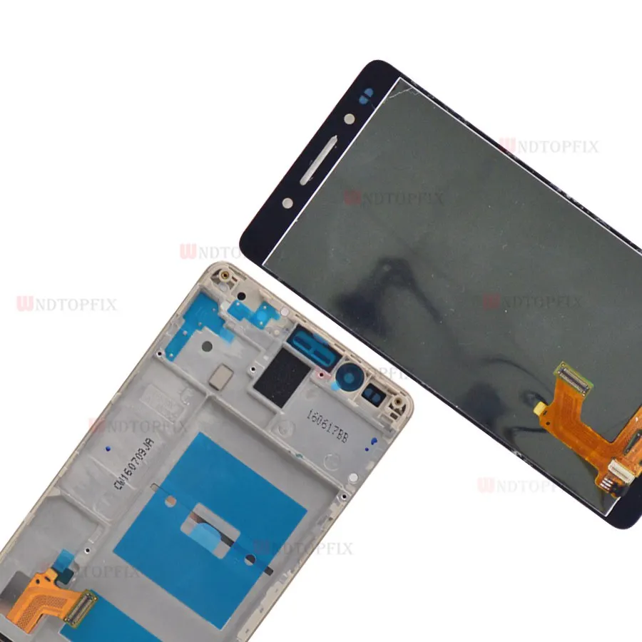 Сенсорный ЖК-экран для Huawei Honor 7 с рамкой ЖК-дисплей PLk-TL01H дисплей дигитайзер в