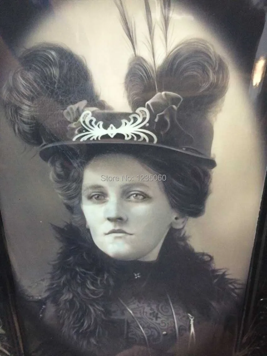 Таинственная комната бег игра реквизит изменение к ужасному лицу рамка | Дом и