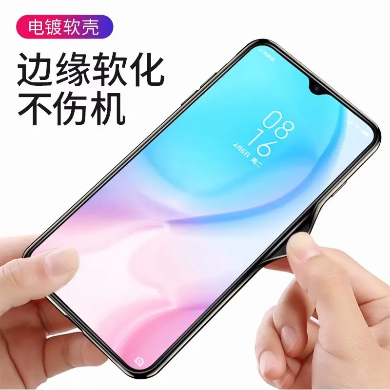 Для xiaomi mi A3 чехол Роскошный края из ТПУ+ Жесткий ПК плексиглас жесткий защитный чехол для xiaomi mi a3 lite mi a3 чехол для телефона