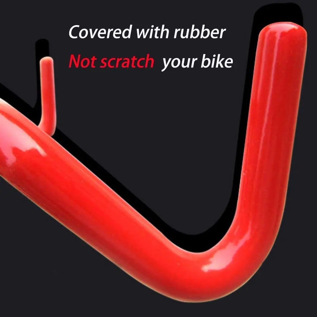 Стойка для хранения велосипедов настенная вешалка велосипеда крючок из твердой