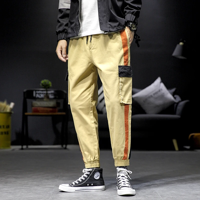 

2020 Men Streetwear Joggers Pants Man Fashion Cargo Pants Males Designer Harem Pants Moletom Masculino ABZ462