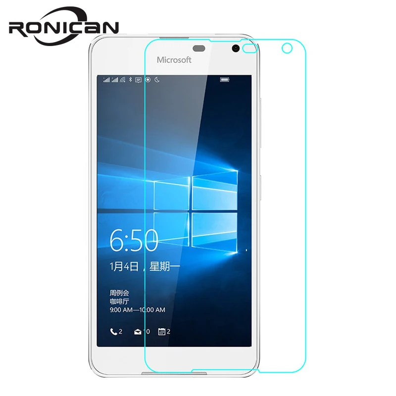 Защитная пленка из закаленного стекла для Nokia microsoft Lumia 650, 9H 0,26 мм, 2.5D, Защитная пленка для Lumia650 с двумя sim-картами