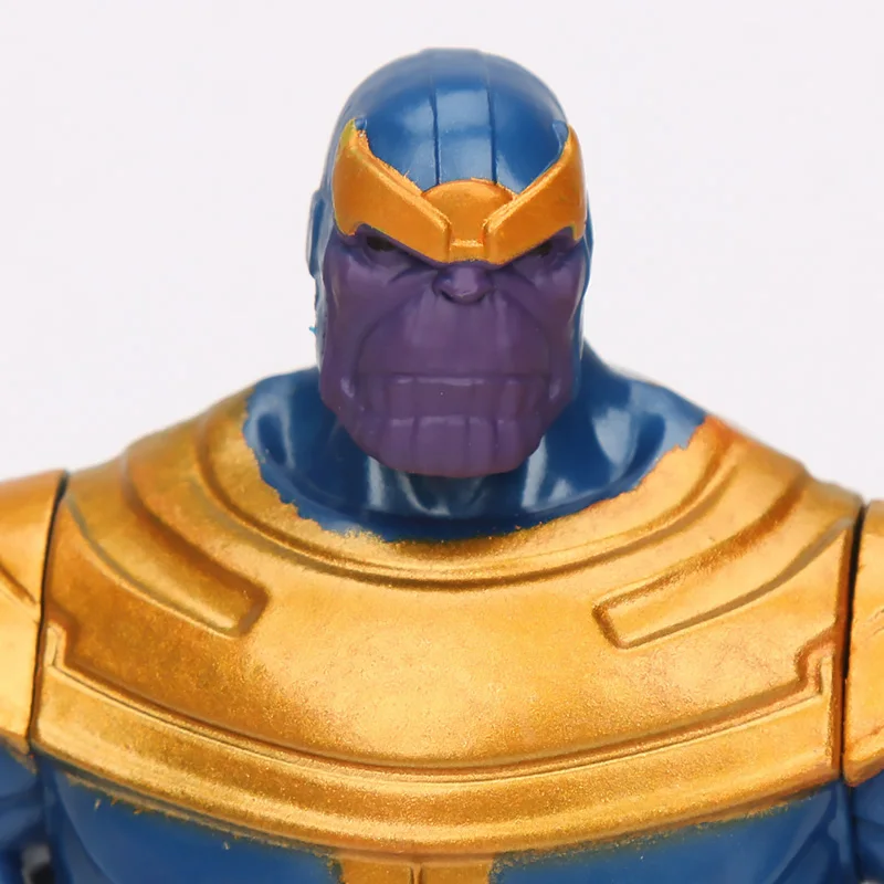 8 шт. игрушки Marvel 15 см Мстители 4 основные персонажи Черный Человек-паук Халк Железный человек Черная пантера ПВХ фигурка Коллекционная модель
