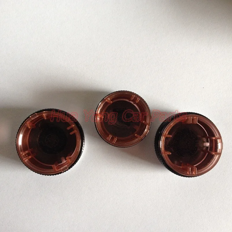 3 набора/шт. Алюминиевое сплавное ручка управления кондиционером AC тепло переключатель кнопки для автомобилей VW Polo 2002-2013 Car Styling on.