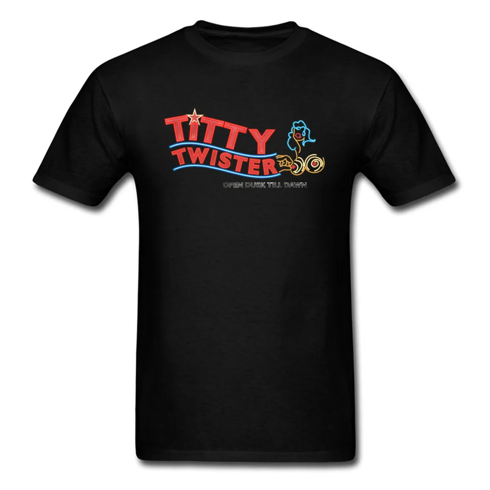 Człowiek Tshirt kupony lato Titty Twister Club od zmierzchu do świtu koszulki piekło Top koszulki modna spersonalizowana odzież XS